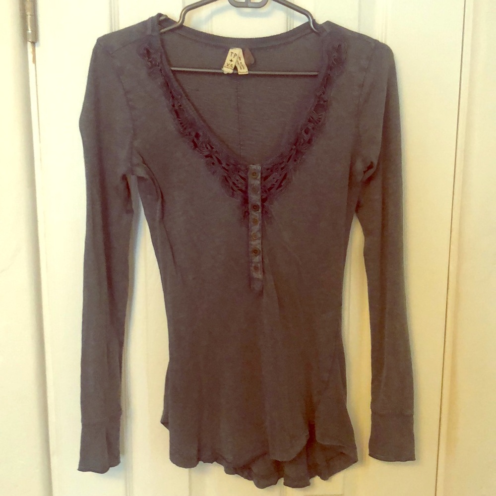 Long sleeve Bohemian Fit & Flare Top